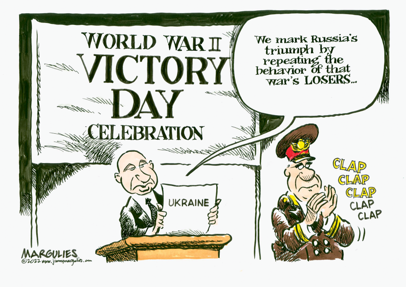 Putin and Russia Victory Day celebration