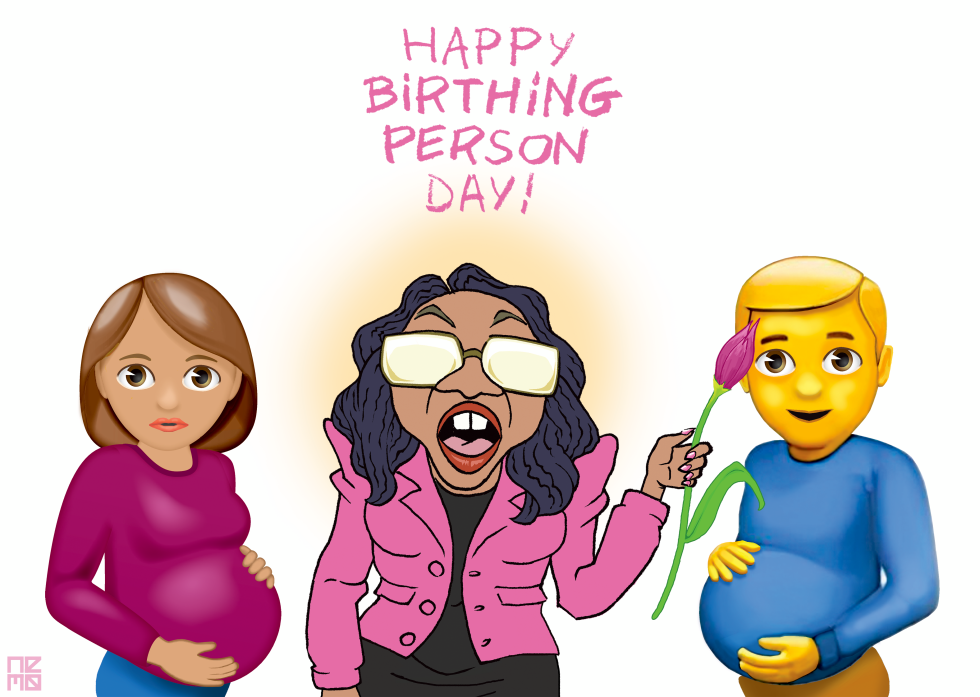 happy birthing person day