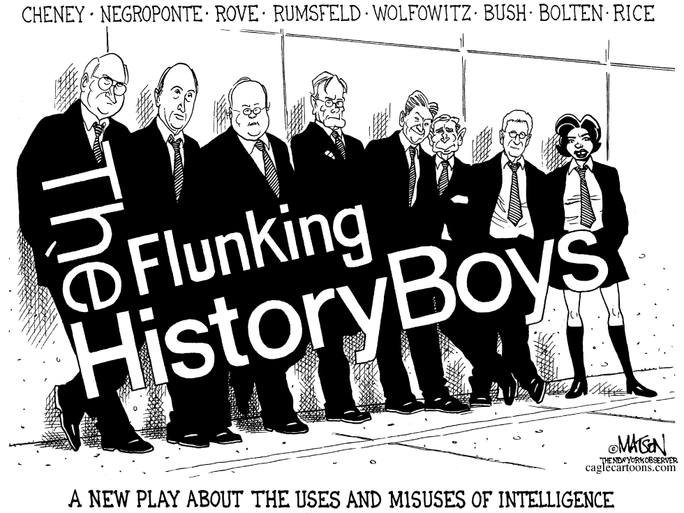  THE FLUNKING HISTORY BOYS by RJ Matson