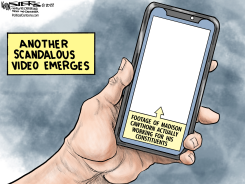 NEW CAWTHORN SCANDAL by Kevin Siers