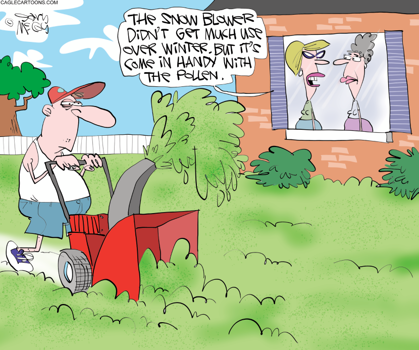 Blowing Pollen