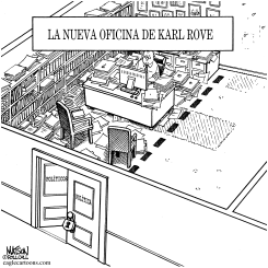 LA NUEVA OFICINA DE KARL ROVE by R.J. Matson