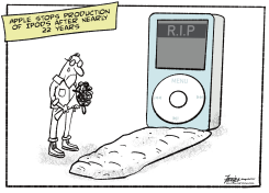 RIP IPOD by Manny Francisco