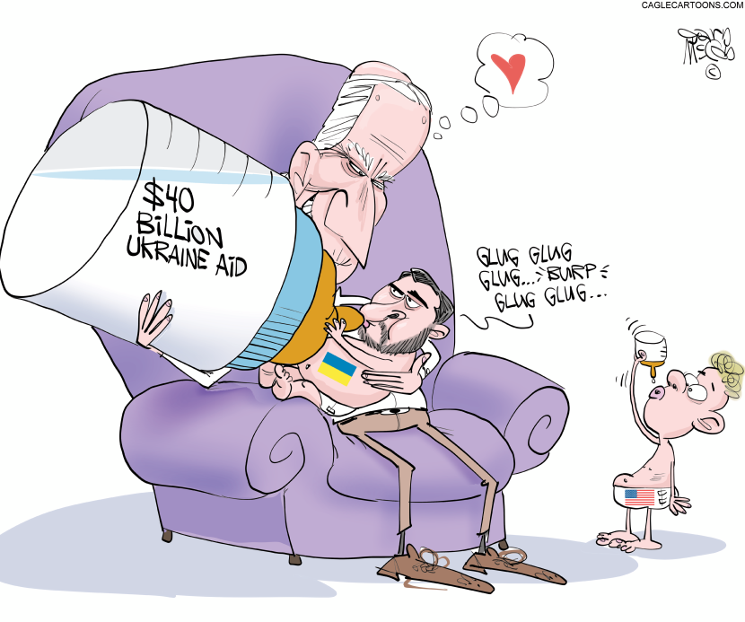 Ukraine Eats, Baby Starves