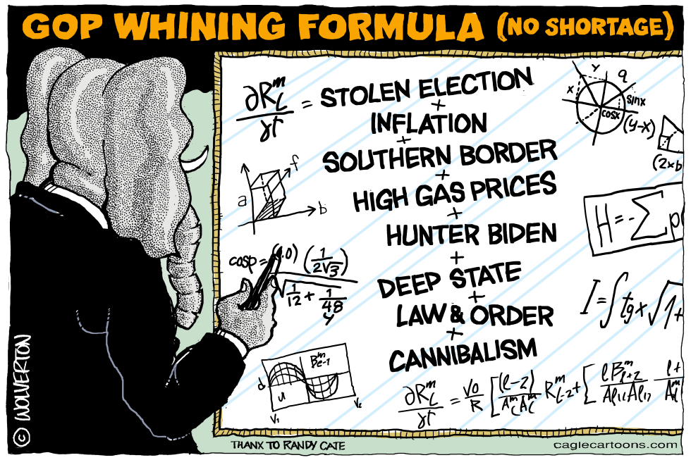 GOP Whining Formula
