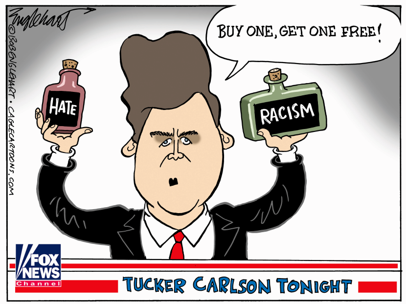 Tucker Carlson: Snake Oil Salesman