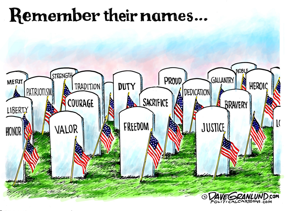 Memorial Day remember names