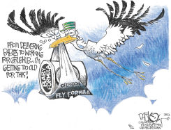 INFANT FORMULA SHORTAGE by John Darkow
