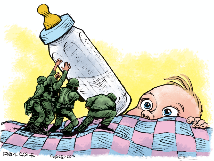 Military Delivers Baby Formula