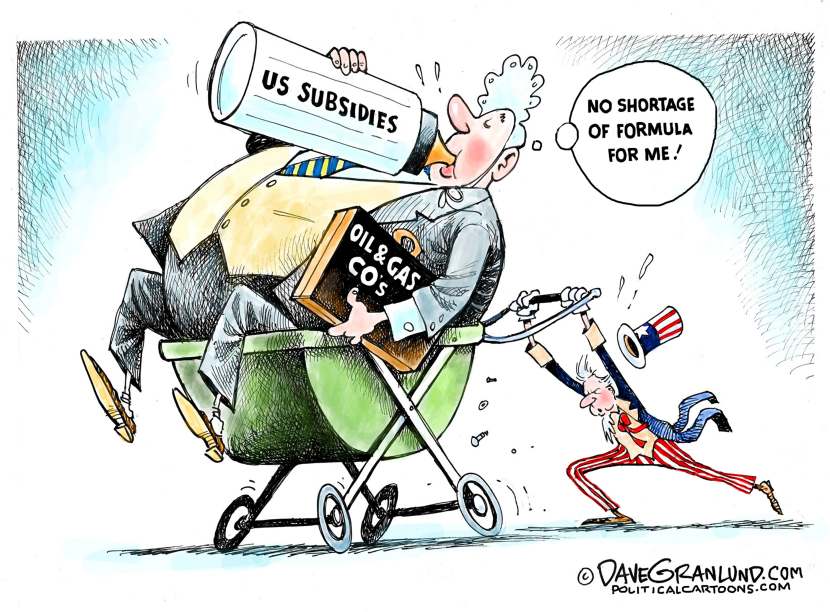 US Oil and Gas subsidies