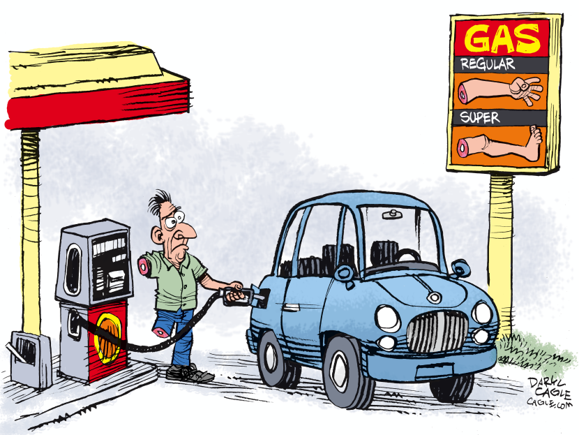 Gas Costs an Arm and a Leg