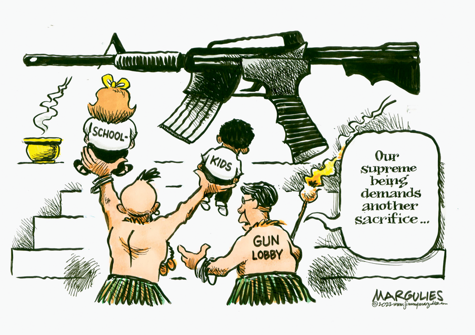 Schoolkids and gun massacres