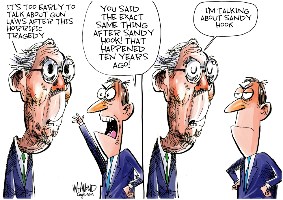 Too Early to talk about Gun Laws