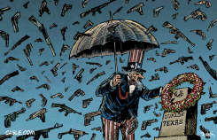SCHOOL SHOOTING IN TEXAS  by Dario Castillejos