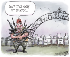 ROBB ELEMENTARY SCHOOL SHOOTING by Adam Zyglis