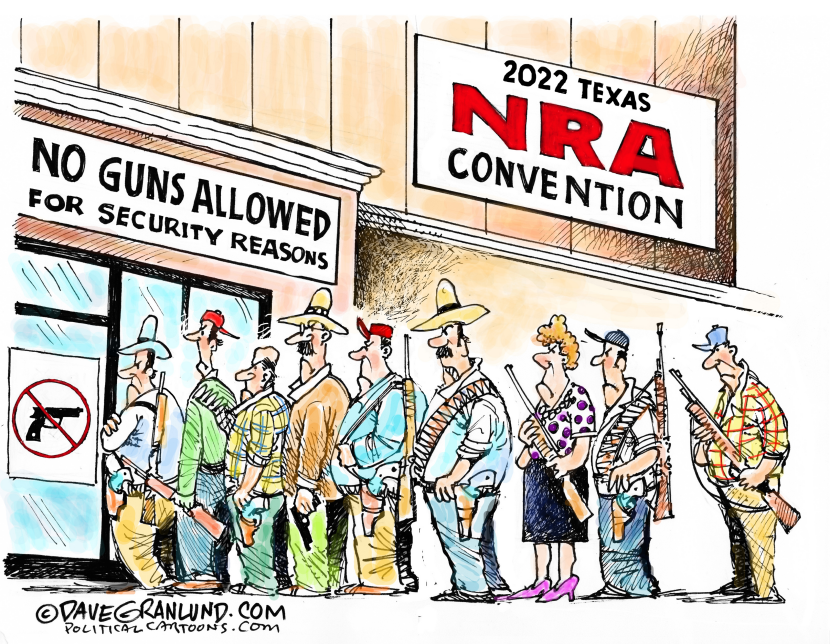 NRA 2022 convention gun ban