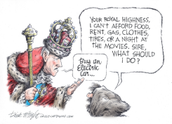 KING JOE SELLS ELECTRIC CARS by Dick Wright