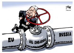 EU OIL EMBARGO RUSSIA by Tom Janssen