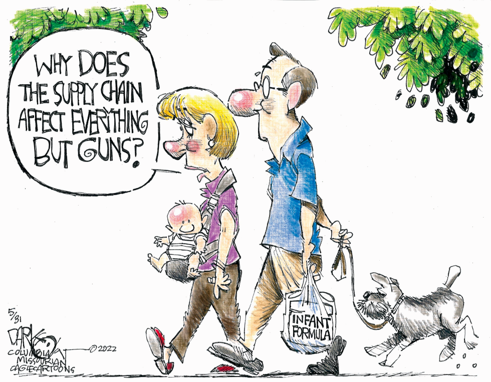 Never a Gun Shortage