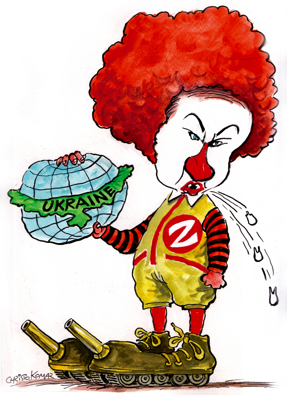 Putin and Z-burger