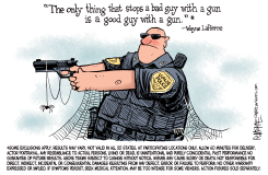 UVALDE POLICE by Rick McKee