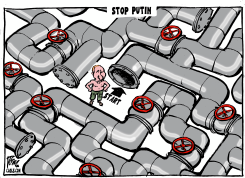 PUTIN OIL EMBARGO by Tom Janssen