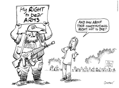 SECOND AMENDMENT by Patrick Chappatte