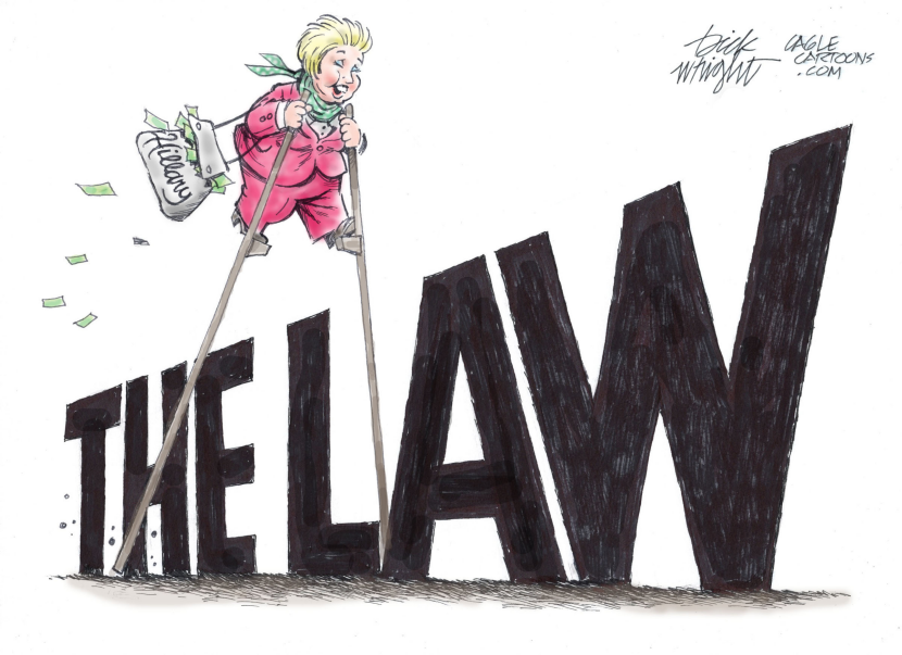 Hillary Above the Law