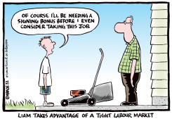 ADVANTAGE OF A TIGHT LABOUR MARKET by Ingrid Rice