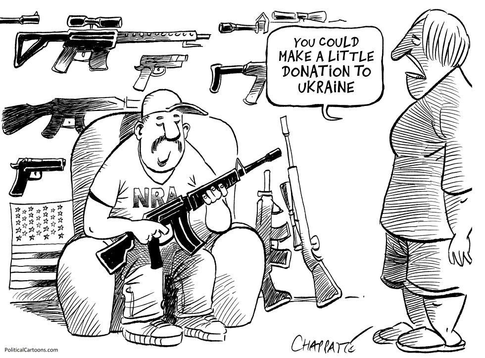 So many weapons in the US