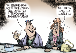 CEASE FIRE by Joe Heller