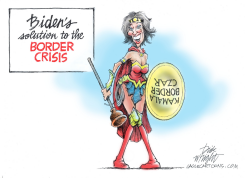 KAMALA BORDER CRISIS ANSWER by Dick Wright