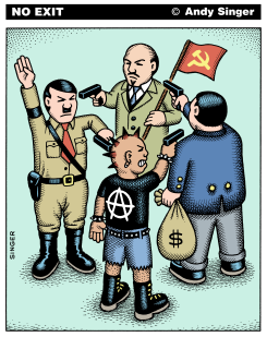 POLITICAL SYSTEM CONFLICTS VERSION 2 by Andy Singer