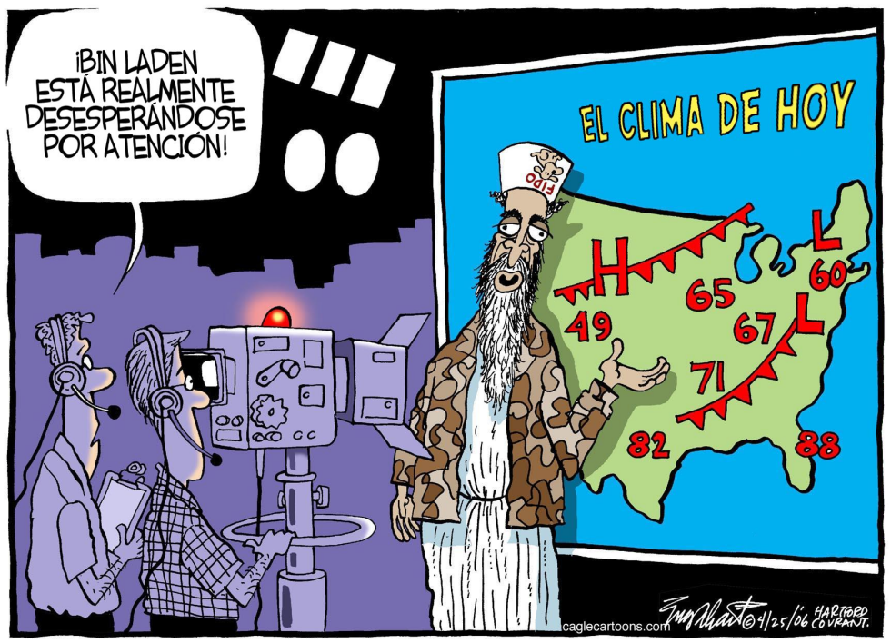  BIN LADEN  by Bob Englehart