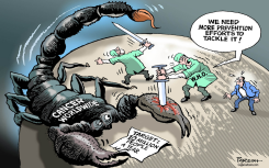 CANCER THREAT by Paresh Nath