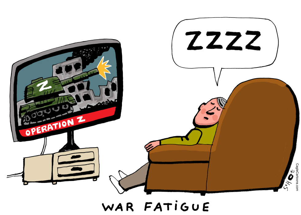 Ukraine war fatigue