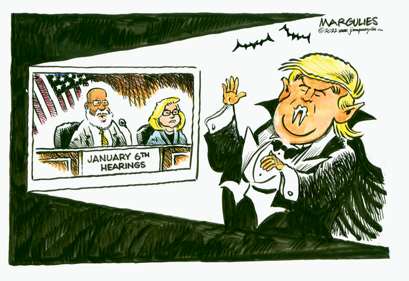 Trump and January 6th TV hearings