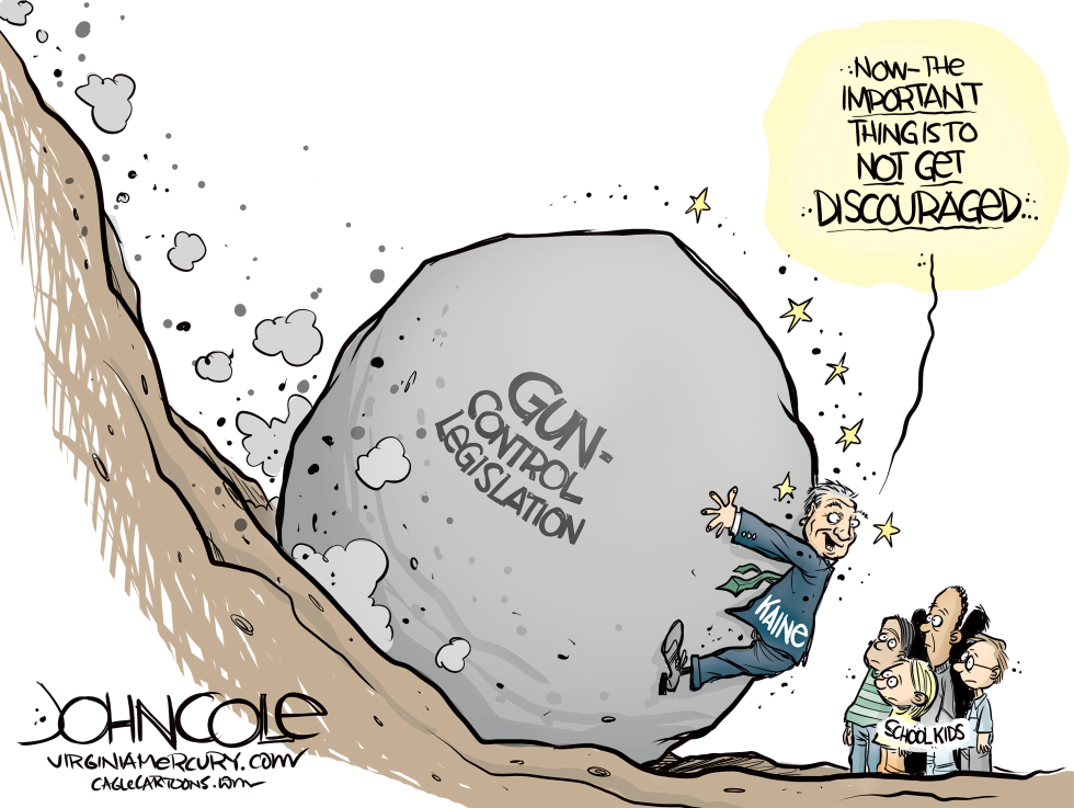 VIRGINIA Kaine and gun-control legislation