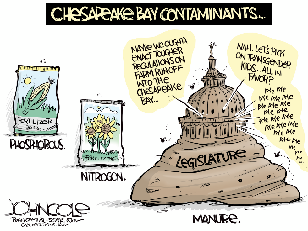 PENNSYLVANIA Chesapeake Bay pollution