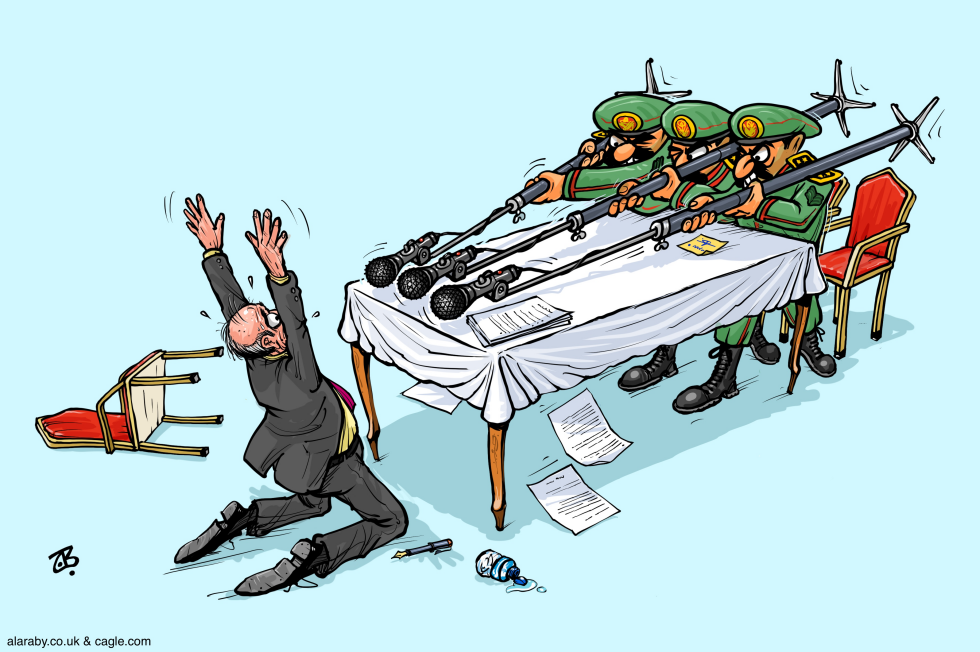 Dialogue with Military Coup !