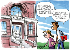 FEELING SAFE 101 by Dave Whamond