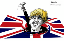 BORIS JOHNSON by Rayma Suprani