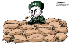 PUTIN AN THE GRAIN by Rayma Suprani