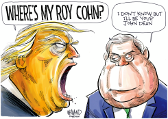 WHERE'S MY BILL BARR by Dave Whamond