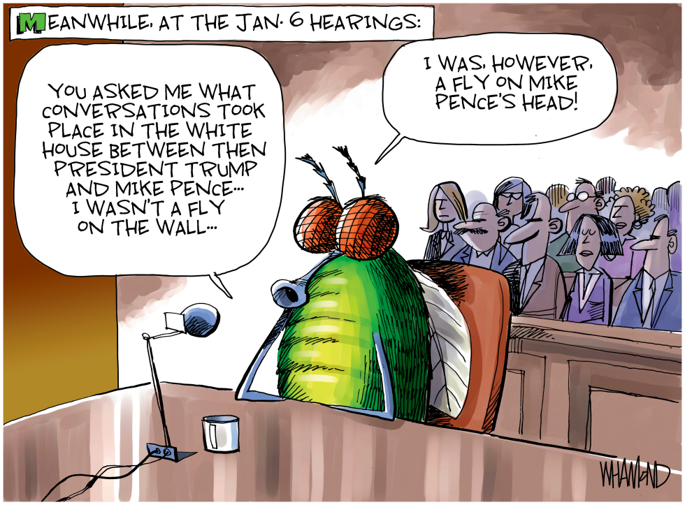 Meanwhile at the Jan. 6 hearings