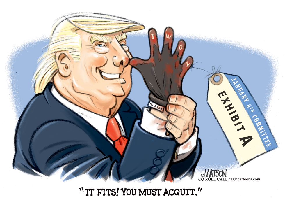 Trump Tries on OJ Defense