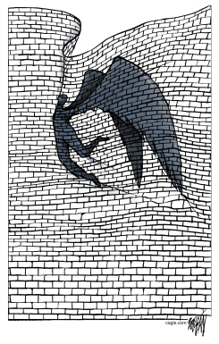 BORDER WALL by Angel Boligan