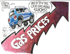 GAS PRICES by John Darkow