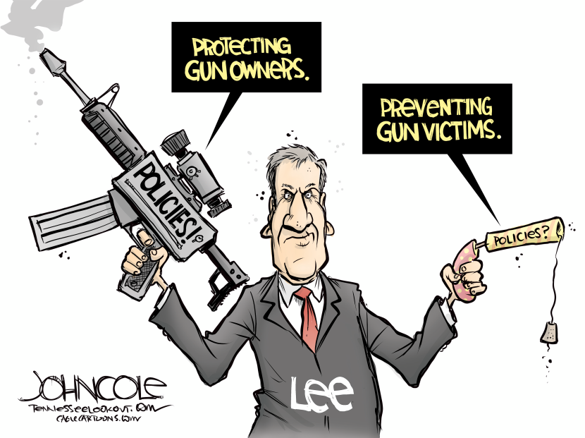 TENNESSEE Bill Lee and gun safety