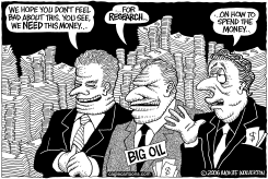 BIG OIL PROFITS by Monte Wolverton